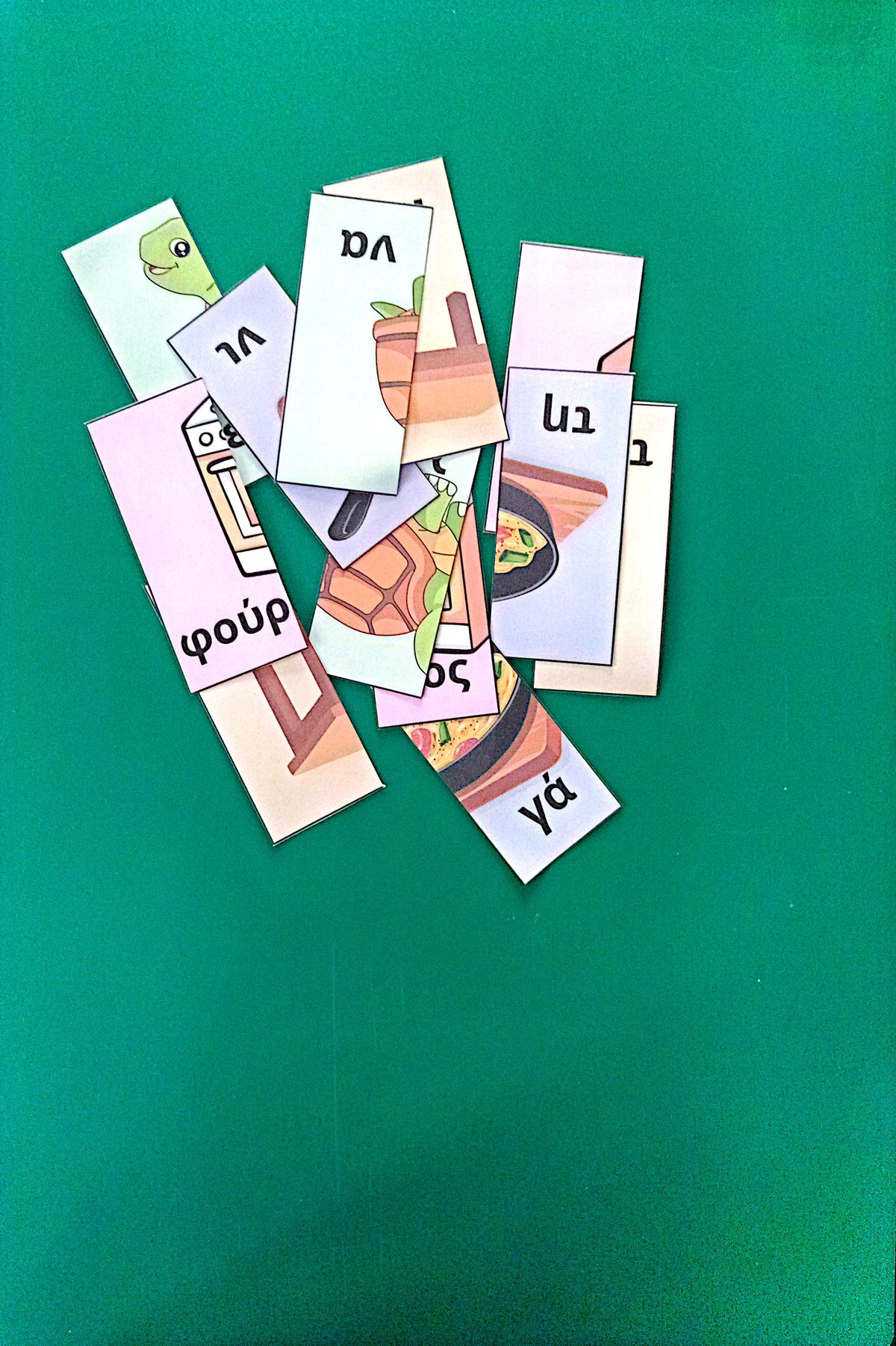 Greek Word Building Puzzles – 20 Printable Cut & Mix Activities | Learn Greek Through Pictures